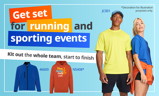 corporate sporting events clothing from Aspect